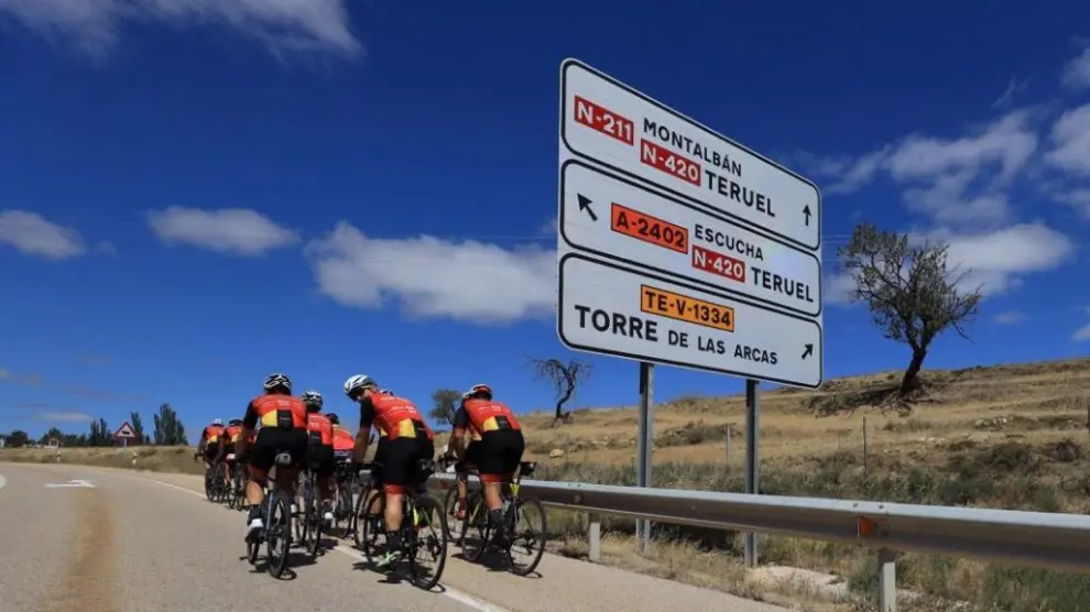 La etapa 12 transcurrió entre Alcañiz y Teruel, recorriendo 155 kilómetros.