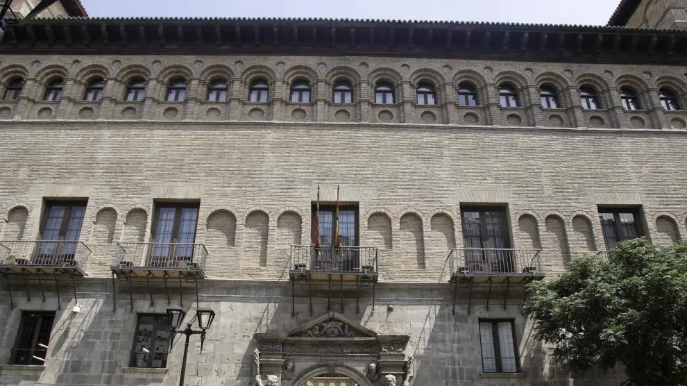 Fachada de la sede del Tribunal Superior de Justicia de Aragón.