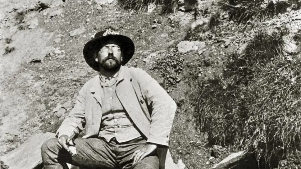 Una imagen del explorador perteneciente al Fondo Lucien Briet.