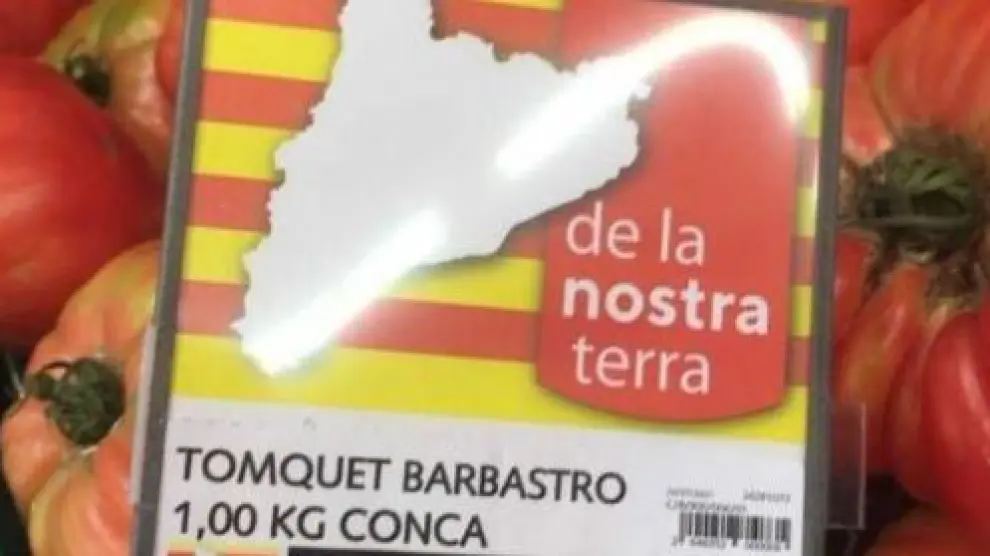 Polémica en las redes por un tomate de Barbastro ¿con origen catalán?