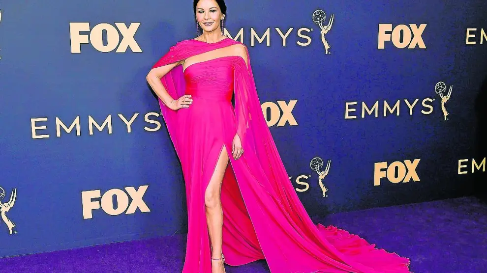 Catherine Zeta-Jones, hace un par de años, en la ceremonia de los Emmy, en Los Ángeles.
