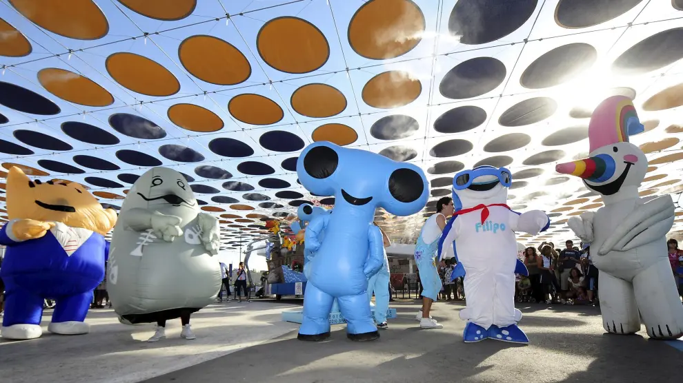 La fiesta de las mascotas en la Expo 2008.