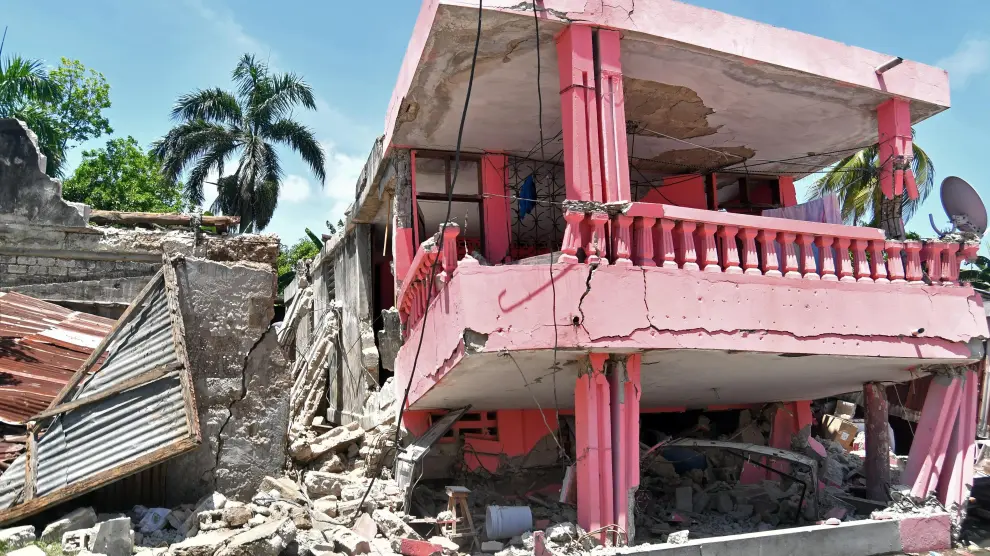Efectos del terremoto en Haití.