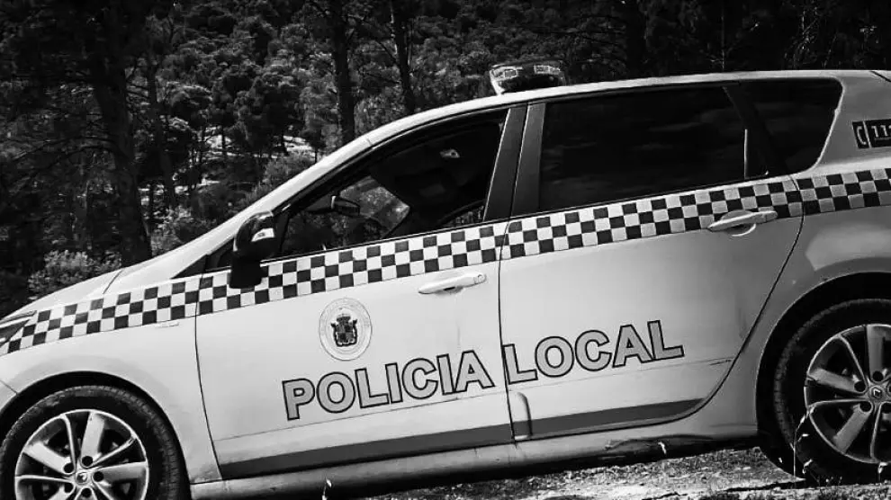Un coche de la Policía Local de Jaén.