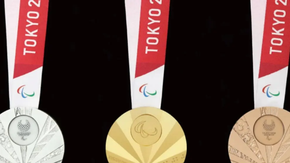 Medallas de los Juegos Paralímpicos de Tokio 2020.