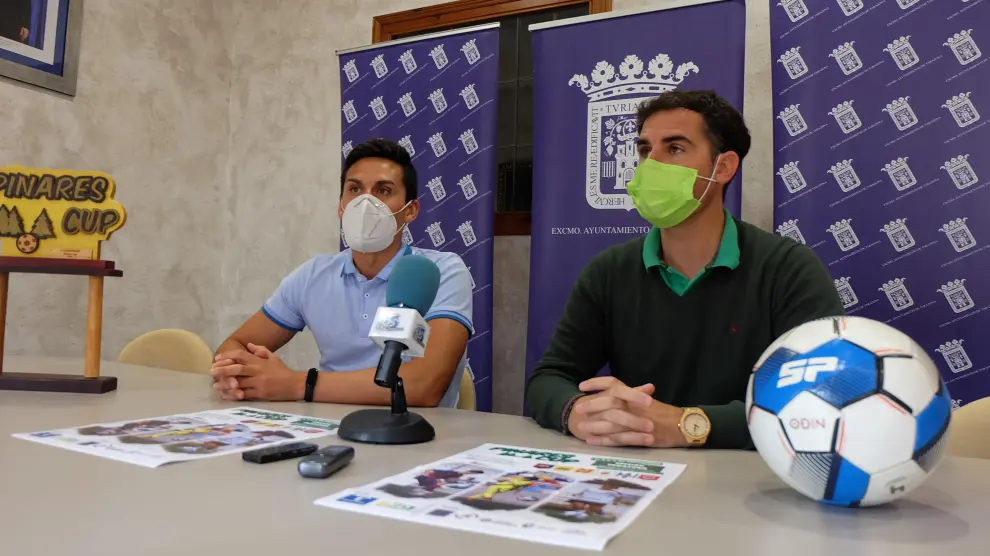 Presentación de la Pinares Cup de fútbol en Tarazona