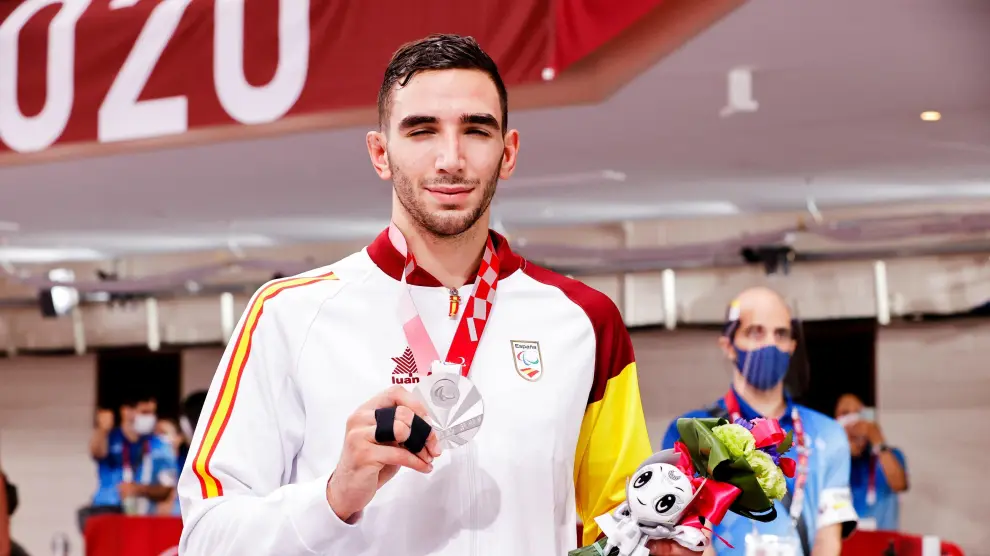 El aragonés Sergio Ibáñez conquista la plata en judo: "Había soñado con llegar a la final y se ha cumplido"