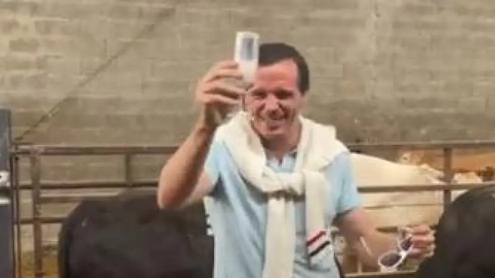 Fabiolo sigue de 'vacas' en Tardienta