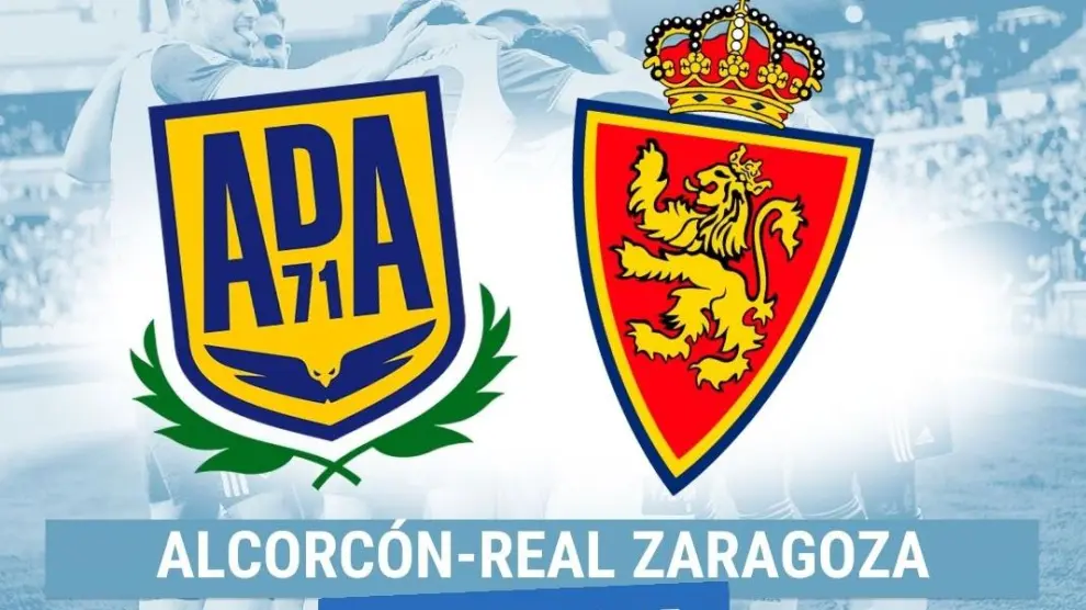 Horario y dónde ver el Alcorcón-Real Zaragoza.