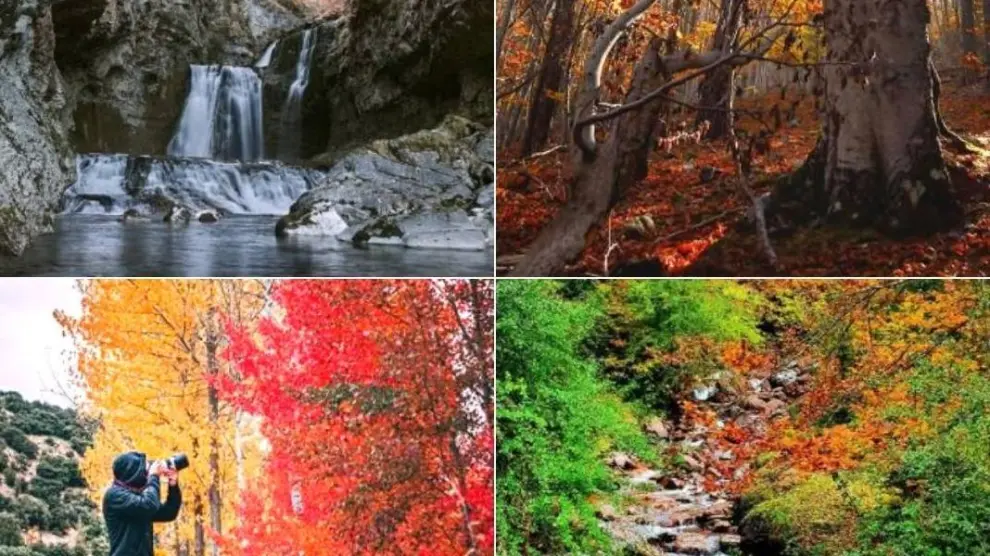 Los destinos más fotografiados en Instagram en Aragón para dar la bienvenida al otoño.