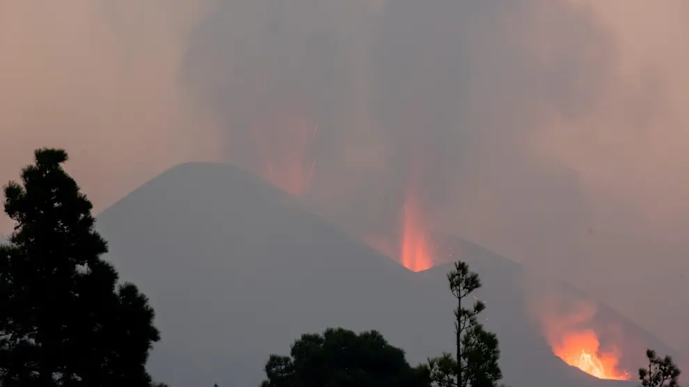 La erupción del volcán Cumbre Vieja continúa en La Palma