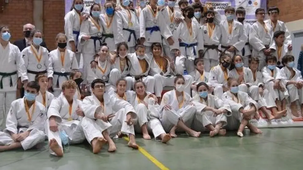 Aragón presentará 20 infantiles en el Nacional escolar de judo.
