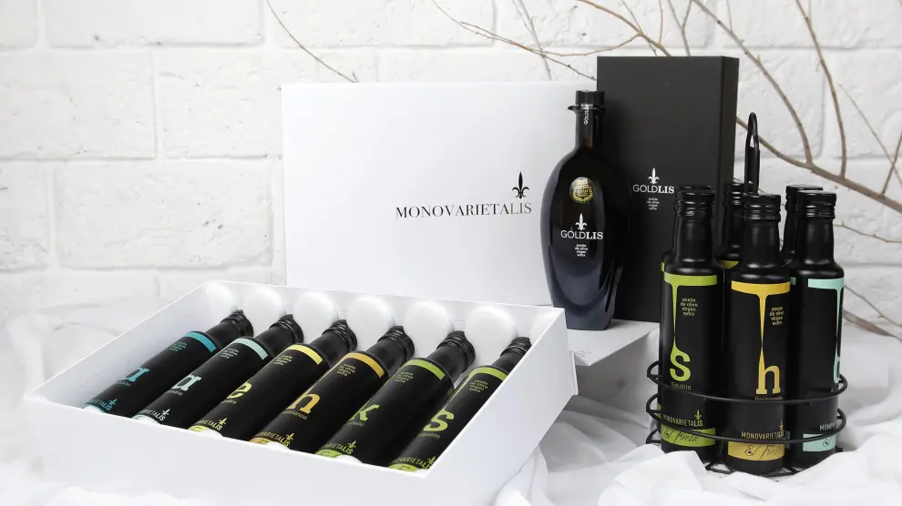 Monovarietales de aceite de oliva virgen extra ‘premium’ que comercializa la empresa.