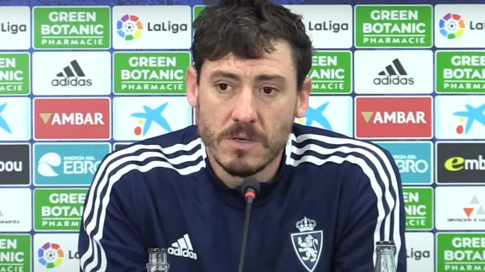 Cristian Álvarez, en sus declaraciones tras el partido Real Zaragoza-Tenerife de este domingo 19 de diciembre.