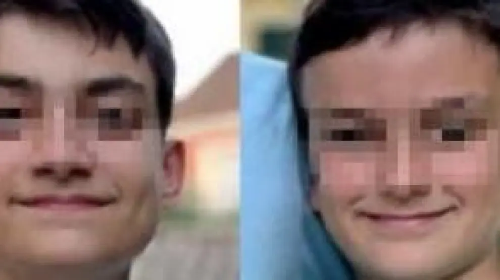 Los niños secuestrados, en la imagen difundida por el padre tras la desaparición.