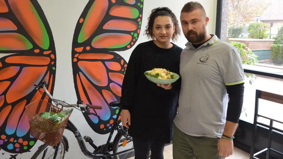 Andrei y Diana Hristache abrieron Salad Boutique hace dos años y medio.