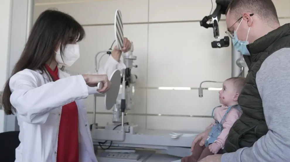 La doctora María Romero es especialista en oftalmología infantil en Quirónsalud Zaragoza.