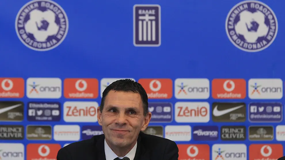 Uruguayan Augusto 'Gus' Poyet is the new head coach of the Greek national soccer team