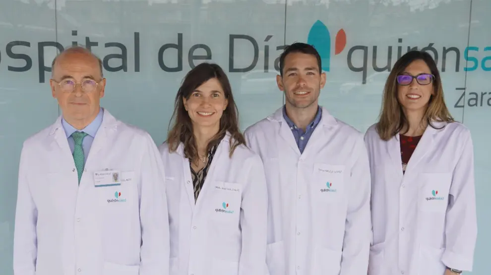 El doctor Antonio Asso dirige esta unidad, que cuenta con un equipo de profesionales médicos formado por Naiara Calvo, Beatriz Jáuregui y Carlos López.