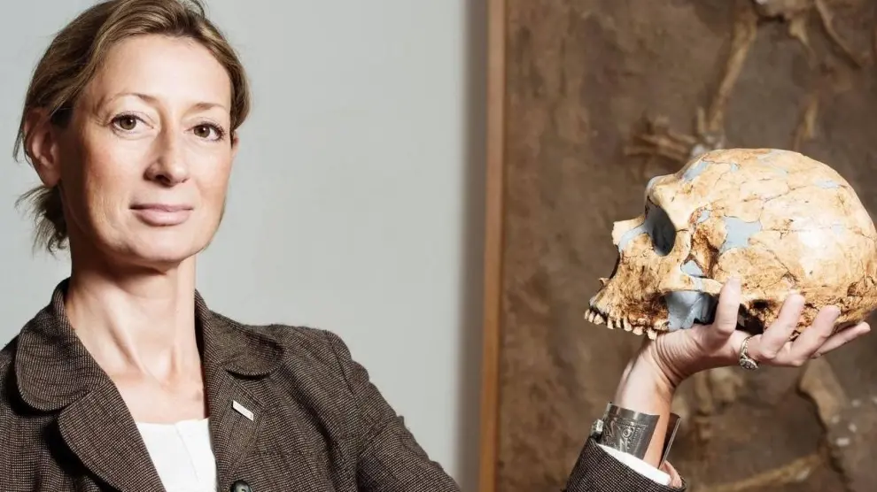 Katerina Harvati, directora de paleoantropología en la Universidad de Tubinga (Alemania)