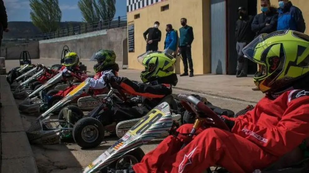 Formación de pilotos en el Karting Club Circuito de Andorra