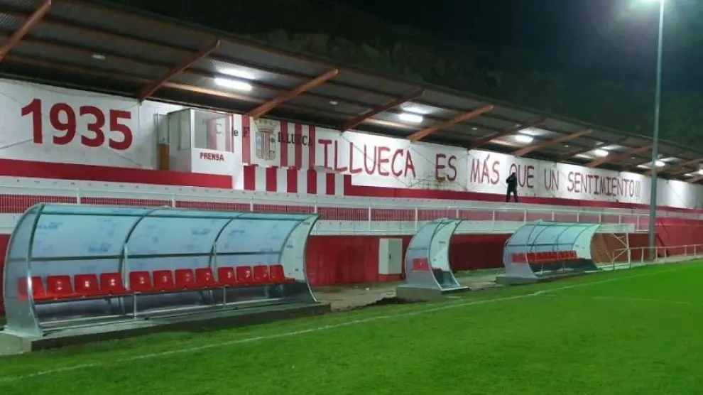 Campo de fútbol Papa Luna de Illueca.