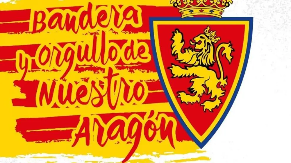 Imagen con la que celebra el Real Zaragoza este 23 de abril.