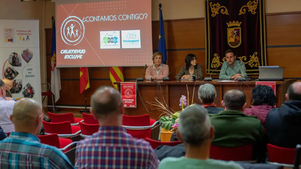 Presentación de la primera fiesta del deporte unificado Calatayud y comarca