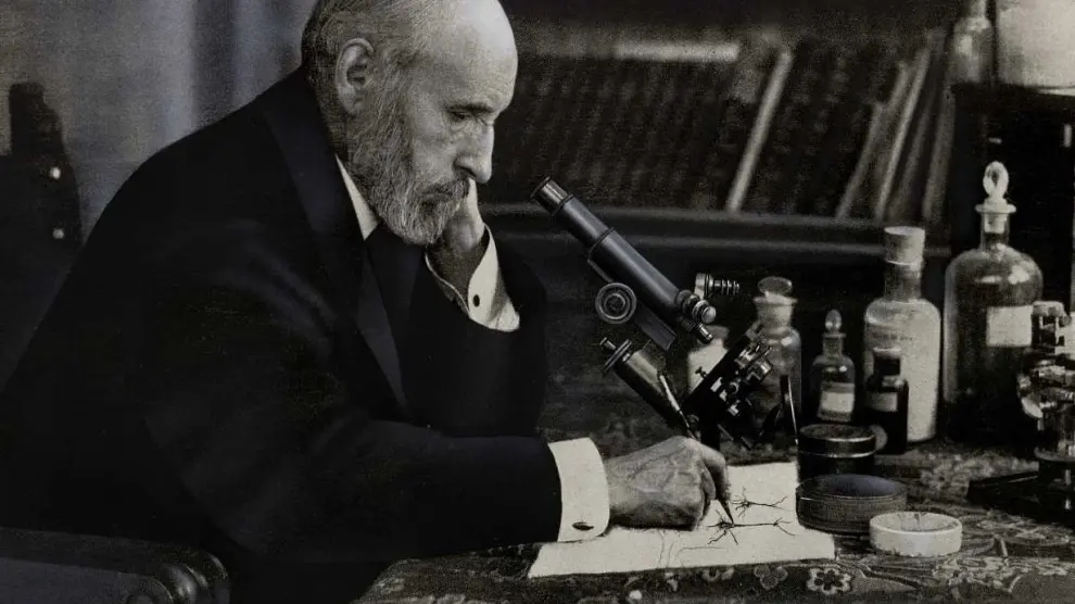 Santiago Ramón y Cajal recibió el premio Nobel de Medicina en 1906