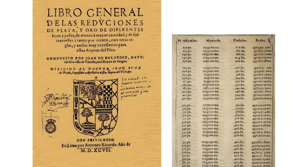 ‘Libro general de las reduciones de plata y oro de diferentes leyes y pesos’, de Joan de Belveder.