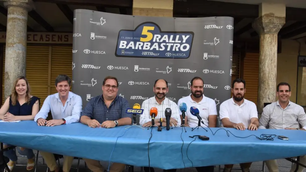 Presentación del V Rally de Barbastro.