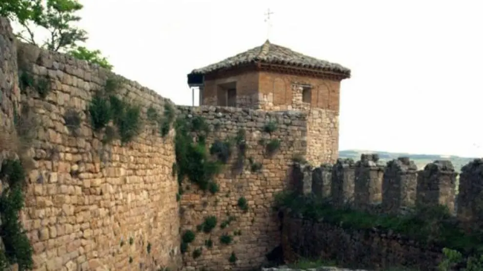 Esconjuradero de Alquézar, al final de la muralla