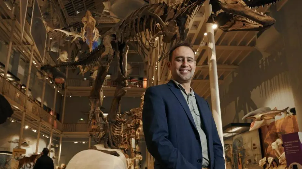 Como muchos de sus colegas, el estadounidense Steve Brusatte forma parte de la primera generación de paleontólogos influenciados desde chicos por la saga de 'Jurassic Park'.