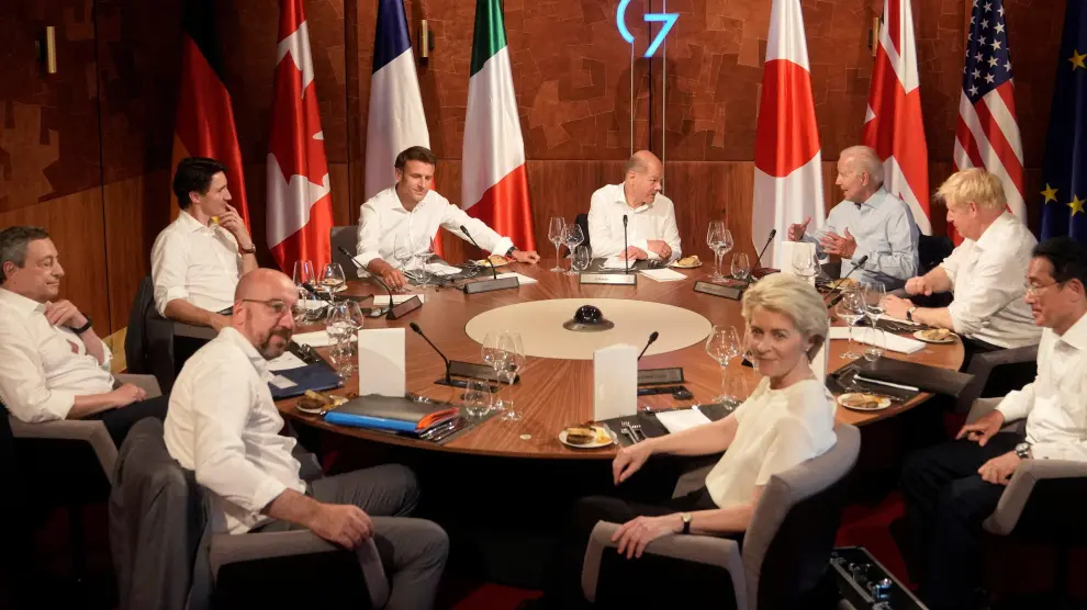 Cumbre del G-7 en Elmau, Alemania.