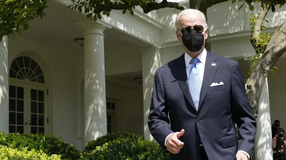 Joe Biden en la Casa Blanca, el pasado miércoles en Washington.
