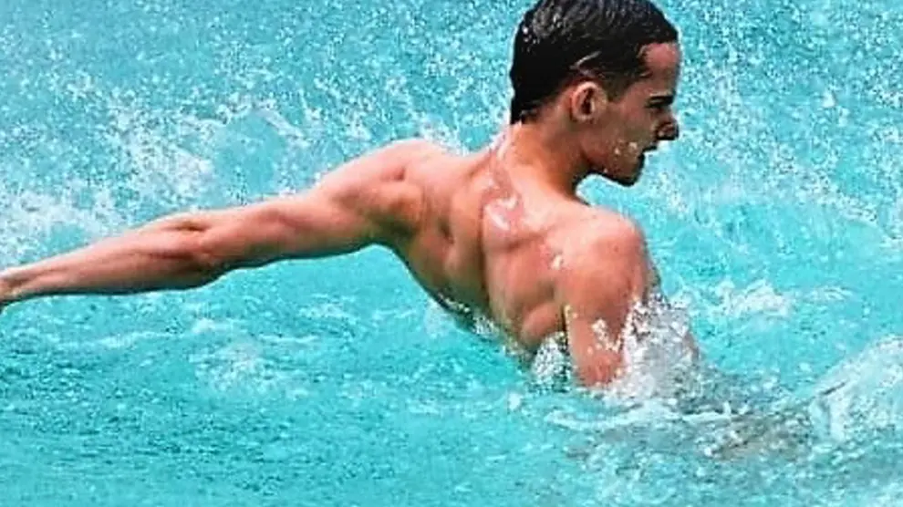 El nadador español Fernando Díaz del Río.