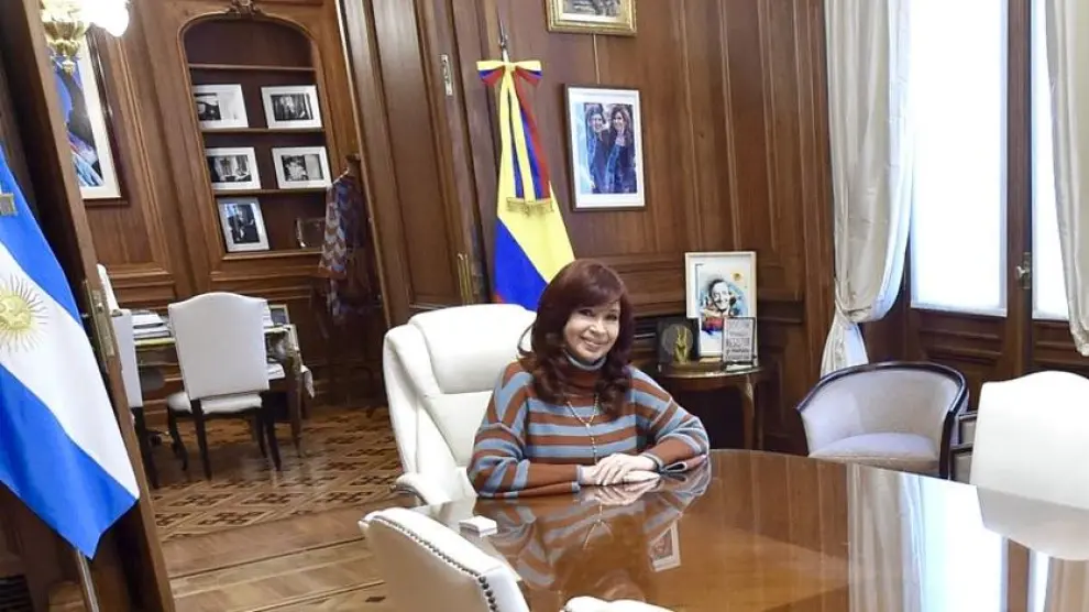 La vicepresidenta de Argentina, Cristina Fernández
