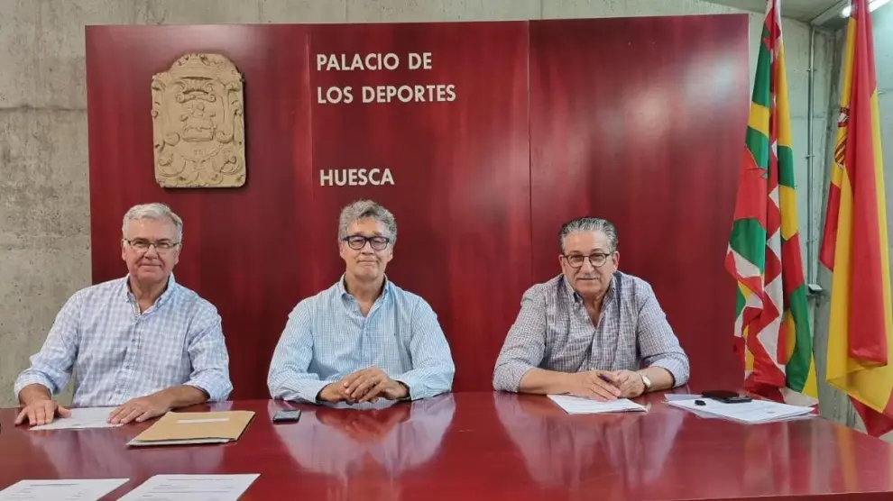 De izquierda a derecha, Fernando Udina, Pachi Giné y Jesús Montorio.