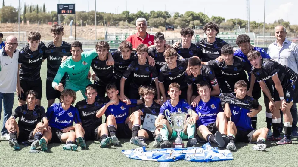 La Real Sociedad juvenil, campeona del Torneo Nacional de El Olivar.