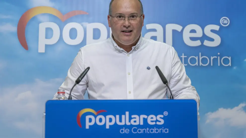 El vicepresidente de Organización Territorial del PP, Miguel Tellado, en una imagen de archivo.