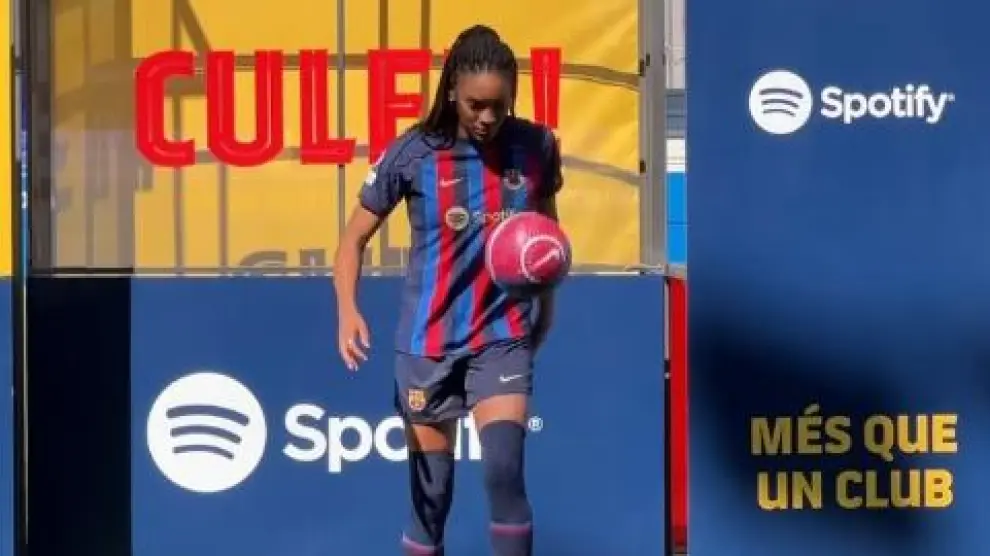 Salma Paralluelo se incorpora al Barça