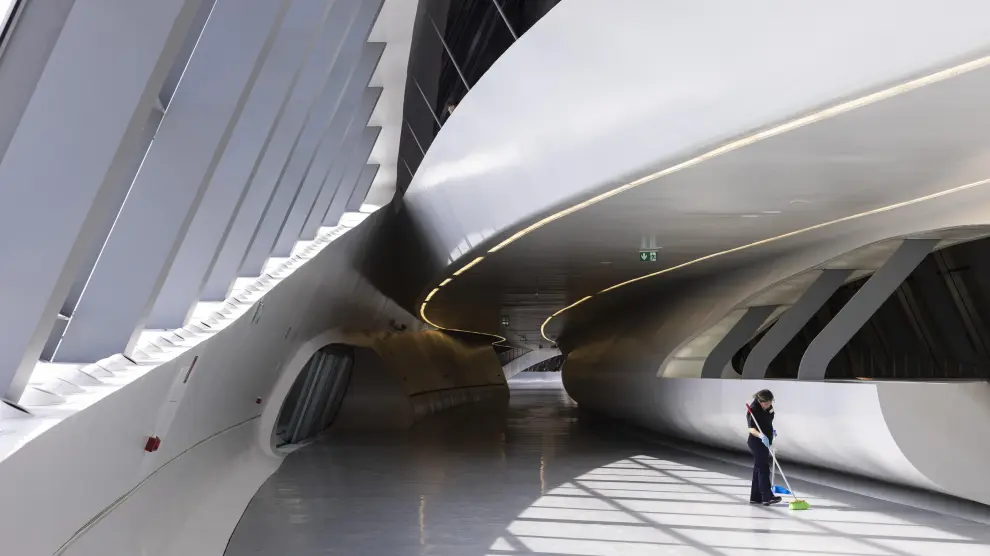 El Pabellón Puente de Zaha Hadid será la sede de Mobility City