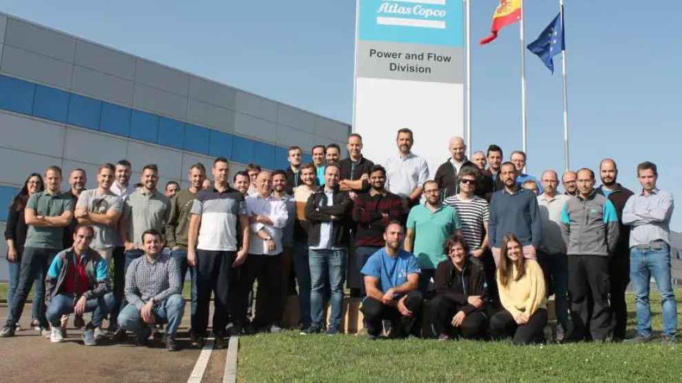 El departamento de ingeniería de Atlas Copco Zaragoza es el catalizador de los proyectos de la compañía.