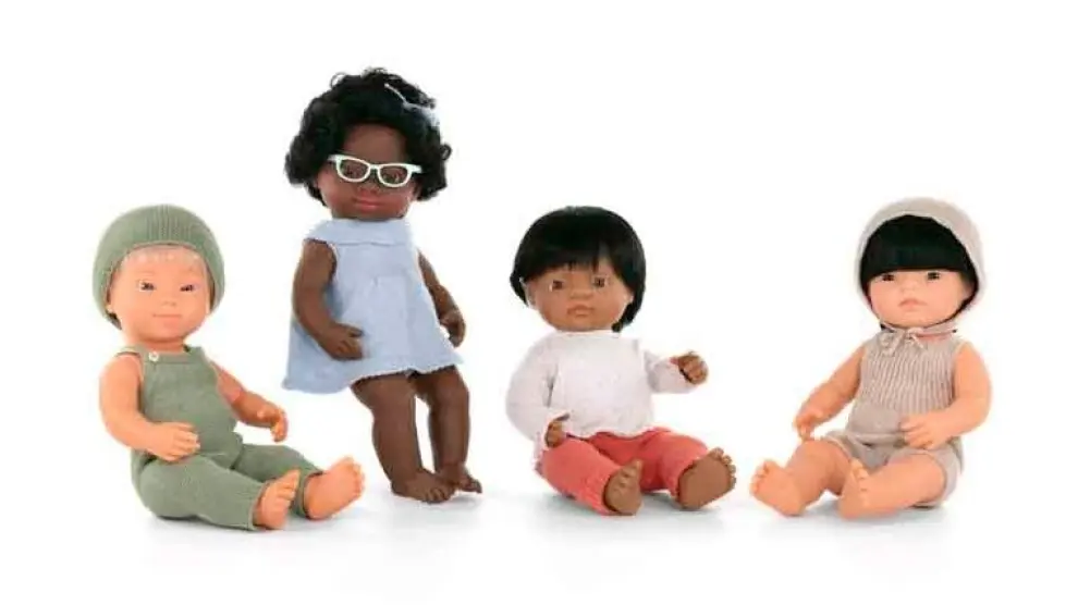Muñecas inclusivas de Miniland.