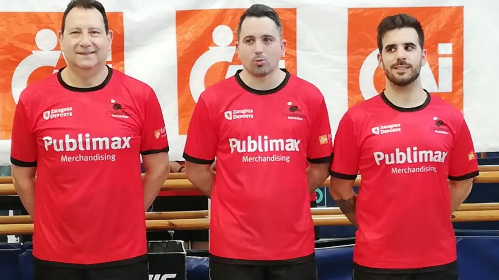 Jorge Gambra, Jorge Cardona y Alberto Luño, equipo de División de Honor del Publimax CAI Santiago