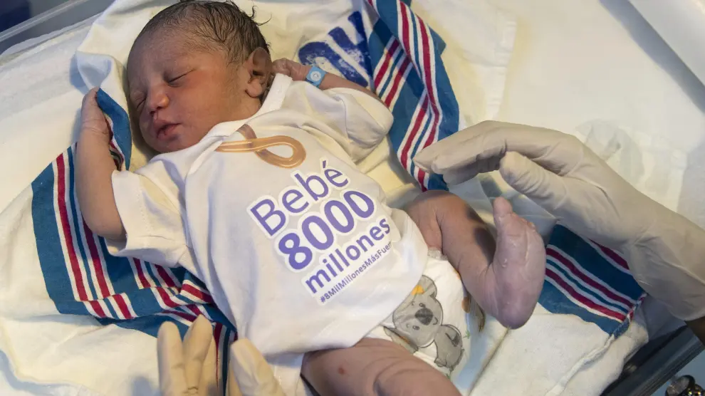 Damián, nacido este 15 de noviembre de 2022 en la República Dominicana, es el bebé 8.000 millones, según la ONU.