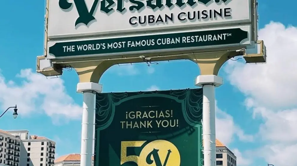 El restaurante cubano Versailles