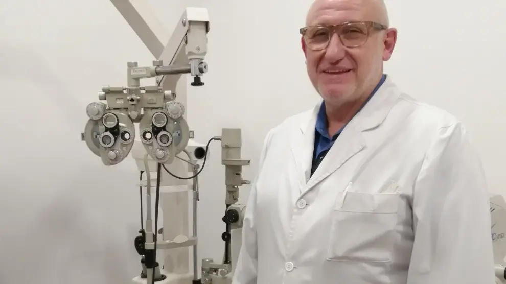Carlos Serrano Presidente del Colegio de Ópticos-Optometristas de Aragón