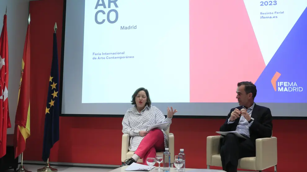 Presentación de la Feria de Arte Contemporáneo de Madrid, ARCO, 2023.