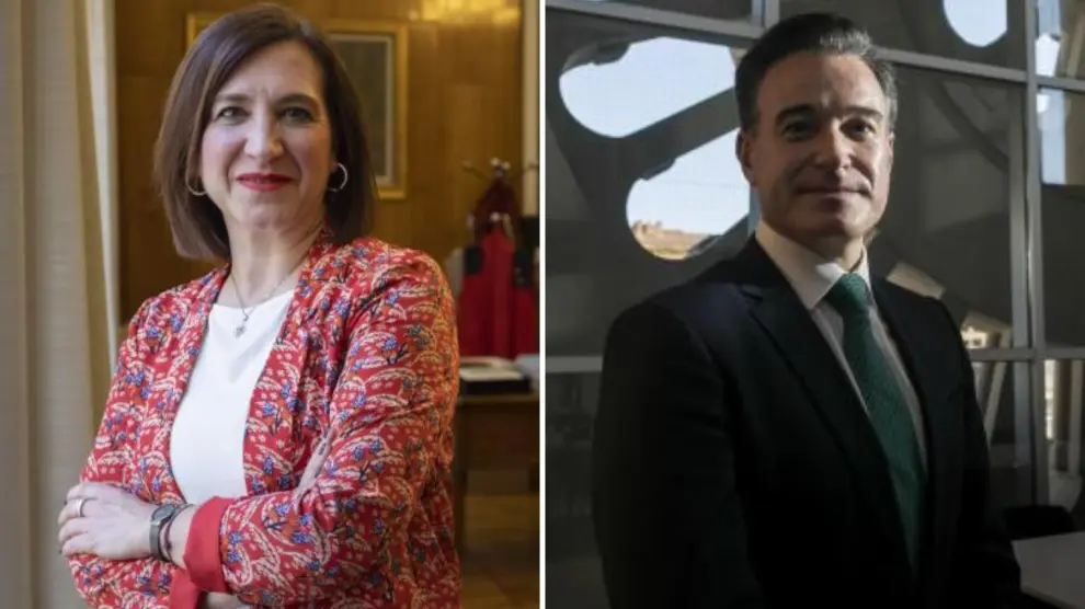 Sara Fernández y Víctor Serrano, cesados de la dirección de Cs en Aragón